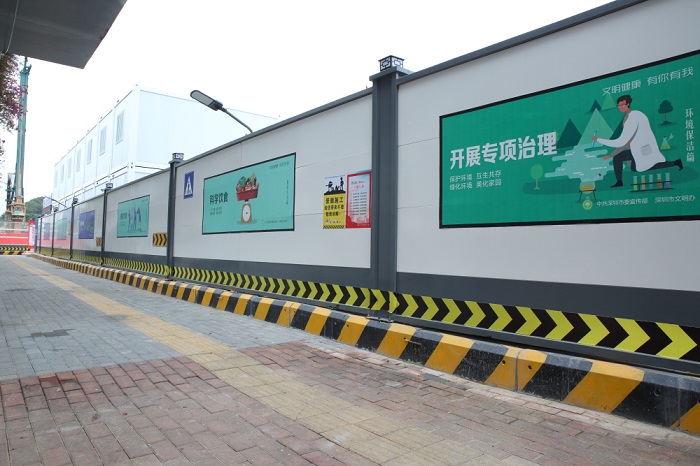 施工圍擋多少錢一米？專業(yè)的施工圍擋廠家告訴你